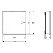PULSAR τροφοδοτικό HPSB-24V10A-C, 27.6V/10A