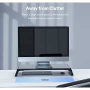 ORICO επιτραπέζια βάση οθόνης/laptop HSQ-M1, μαύρη