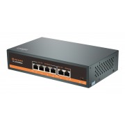 LONGSE PoE switch HT42FA με 4x LAN & 2x WAN θύρες, 10/100Mbps