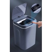 HOME USE κάδος απορριμμάτων HUH-0190 με φωτοκύτταρο, 14lt, γκρι