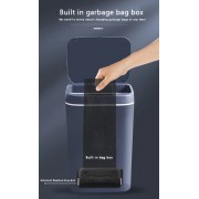 HOME USE κάδος απορριμμάτων HUH-0190 με φωτοκύτταρο, 14lt, γκρι