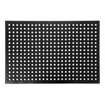 HOME USE πατάκι εισόδου HUH-0210, αντιολισθητικό, καουτσούκ, 90x60cm, 8mm πάχος, μαύρο