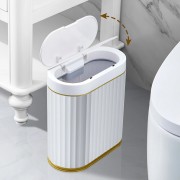 HOME USE κάδος απορριμμάτων HUH-0226 με φωτοκύτταρο, 7lt, λευκός