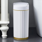 HOME USE κάδος απορριμμάτων HUH-0227 με φωτοκύτταρο, 9lt, λευκός