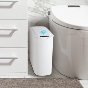 HOME USE κάδος απορριμμάτων HUH-0228 με φωτοκύτταρο, 9.6lt, λευκός