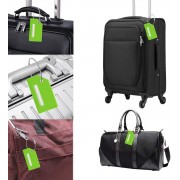 HOME USE ετικέτα βαλίτσας HUH-0246, 9.2x0.7x5.2cm, πράσινη