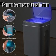 HOME USE κάδος απορριμμάτων HUH-0254 με φωτοκύτταρο, 10.5lt, γκρι