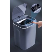 HOME USE κάδος απορριμμάτων HUH-0254 με φωτοκύτταρο, 10.5lt, γκρι