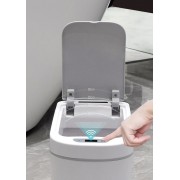 HOME USE κάδος απορριμμάτων HUH-0255 με φωτοκύτταρο, 7lt, λευκός