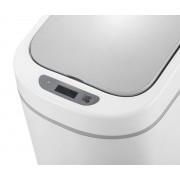 HOME USE κάδος απορριμμάτων HUH-0255 με φωτοκύτταρο, 7lt, λευκός
