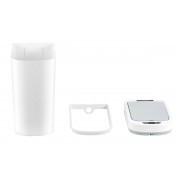 HOME USE κάδος απορριμμάτων HUH-0255 με φωτοκύτταρο, 7lt, λευκός