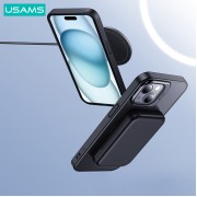 USAMS θήκη Geying US-BH854 για iPhone 15, διάφανη/μπλε