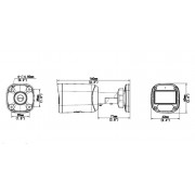 UNIARCH IP κάμερα IPC-B124-APF28K, 2.8mm, 4MP, IP67, PoE, SD, IR 30m