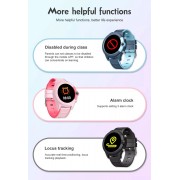 INTIME GPS smartwatch για παιδιά IT-053, 1.28", camera, 4G, IPX7, ροζ