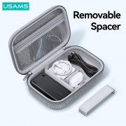 USAMS θήκη tablet και οργάνωσης αξεσουάρ Jane05, 265x167x72mm, γκρι