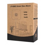 HANWEI ενσύρματος ανιχνευτής διαρροής αερίου JT-KBR2 με ηχητικό & οπτικό συναγερμό, WiFi, TUYA