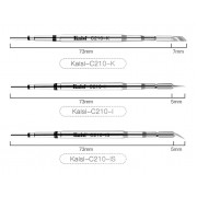 KAISI σετ soldering tip C210, τύπου I/IS/K, 3τμχ