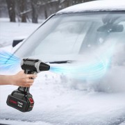 KINZIR ηλεκτρικό air duster AD47, 400W, 10000mAh, μαύρο