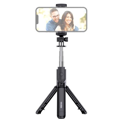 KAKUSIGA selfie stick KSC-1143 με τρίποδο, έως 70cm, Bluetooth, μαύρο