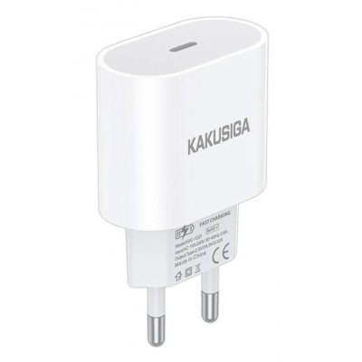 KAKUSIGA φορτιστής τοίχου KSC-1223, USB-C, 20W, λευκός