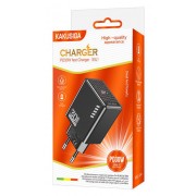 KAKUSIGA φορτιστής τοίχου KSC-1241, USB-C, 30W, μαύρος