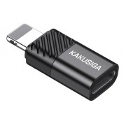 KAKUSIGA αντάπτορας Lightning σε USB-C KSC-1408, 480Mbps, 2A, μαύρος