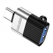 KAKUSIGA αντάπτορας USB-C σε USB KSC-1420, 5Gbps, 18W, γκρι