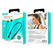 KAKUSIGA earphones KSC-1472 με μαγνήτη, Bluetooth, 10mm, 130mAh, μαύρα