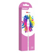 KAKUSIGA καλώδιο micro USB σε USB KSC-332, 2.4A, 480Mbps, 2m, λευκό