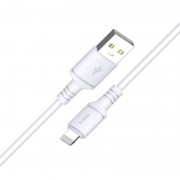 KAKUSIGA καλώδιο Lightning σε USB KSC-421, 2.8A, 480Mbps, 2m, λευκό