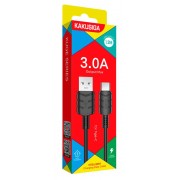KAKUSIGA καλώδιο USB-C σε USB KSC-710, 3A, 480Mbps, 1.2m, μαύρο