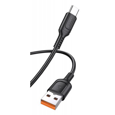 KAKUSIGA καλώδιο USB-C σε USB KSC-805, 3A, 480Mbps, 1m, μαύρο