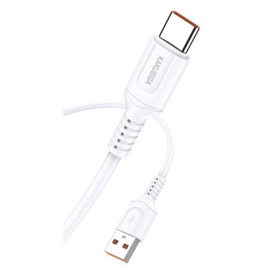 KAKUSIGA καλώδιο USB-C σε USB KSC-805, 3A, 480Mbps, 1m, λευκό