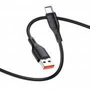 KAKUSIGA καλώδιο USB-C σε USB KSC-953, σιλικόνης, 3A, 480Mbps, 1m, μαύρο