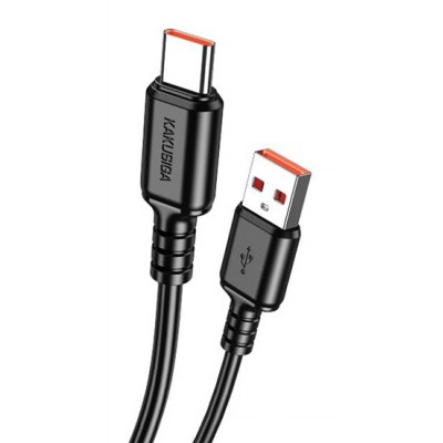 KAKUSIGA καλώδιο USB-C σε USB KSC-982, 3A, 480Mbps, 1m, μαύρο