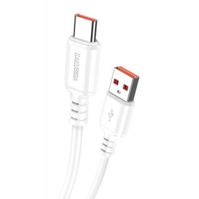 KAKUSIGA καλώδιο USB-C σε USB KSC-982, 3A, 480Mbps, 1m, λευκό