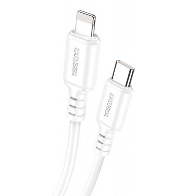 KAKUSIGA καλώδιο Lightning σε USB-C KSC-982, 20W, 480Mbps, 1m, λευκό