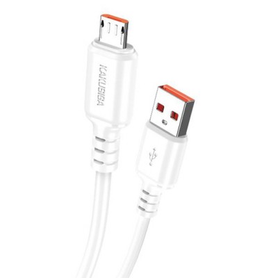 KAKUSIGA καλώδιο micro USB σε USB KSC-982, 3A, 480Mbps, 1m, λευκό