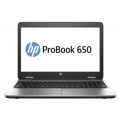 HP Laptop ProBook 650 G2, Refurbished Grade A, i5-6200U, 16/256GB M.2, 15.6", Cam, HD Graphics 520, FreeDOS