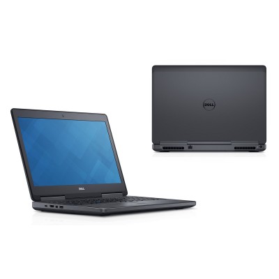 DELL Laptop Precision 7510, Refurbished Grade B, E3-1505M, 16/512GB NVME & 1TB HDD, 15.6", Cam, HD Graphics P530/NVIDIA QUADRO M1000M, FreeDOS