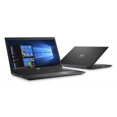 DELL Laptop Latitude 7480, Refurbished Grade B, i7-6600U, 8/256GB M.2, 14", Cam, HD Graphics 620, FreeDOS