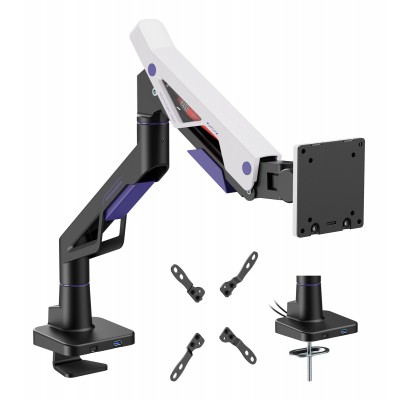 BRATECK gaming βάση γραφείου οθόνης LDT95-C012UC, 24-57", έως 30kg, heavy duty