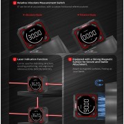 UNI-T ψηφιακό γωνιόμετρο laser LM320E, 4x90°, μαγνητικό σώμα, 1000mAh
