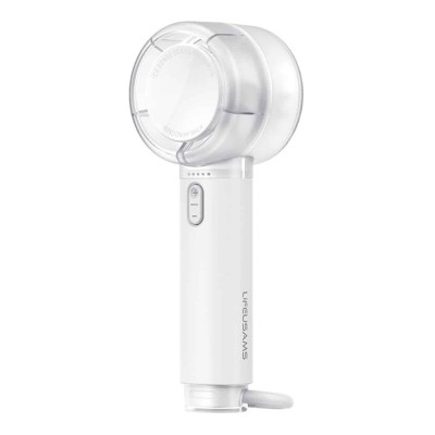 USAMS φορητός ανεμιστήρας LU01 με 5 ταχύτητες, 2000mAh, λευκός