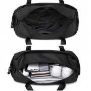 ARCTIC HUNTER τσάντα ταξιδίου LX00537 με θήκη παπουτσιών, 25L, μαύρη