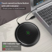 CMTECK επιτραπέζιο μικρόφωνο M003, omnidirectional, USB, μαύρο