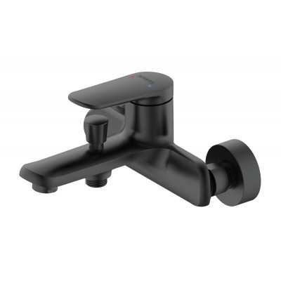 BRUNO μπαταρία τοίχου μπάνιου M31570-235H, αναμεικτική, μαύρη