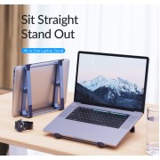 ORICO βάση για laptop MA15, 11-17.4", μεταλλική, γκρι