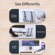 ORICO βάση για laptop MA15, 11-17.4", μεταλλική, γκρι