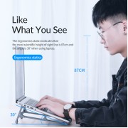 ORICO βάση για laptop MA15, 11-17.4", μεταλλική, γκρι